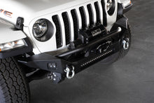 Load image into Gallery viewer, DV8 Offroad Bumpers - Steel DV8 Offroad 18-23 Jeep Wrangler JL / 20-23 Jeep Gladiator JT FS-7 Mid-Width Winch Front Bumper