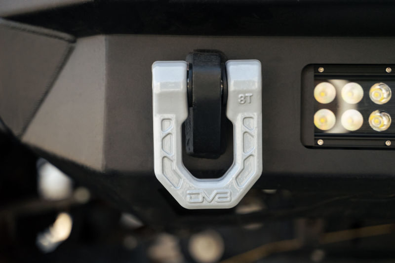 DV8 Offroad Bumper Accessories DV8 Offroad Elite Series D-Ring Shackles - Pair (Gray)