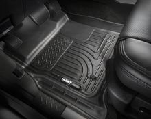 Load image into Gallery viewer, Husky Liners Floor Mats - Rubber Husky Liners 15-23 Ford F-150 SuperCab WeatherBeater Black 2nd Seat Floor Liner