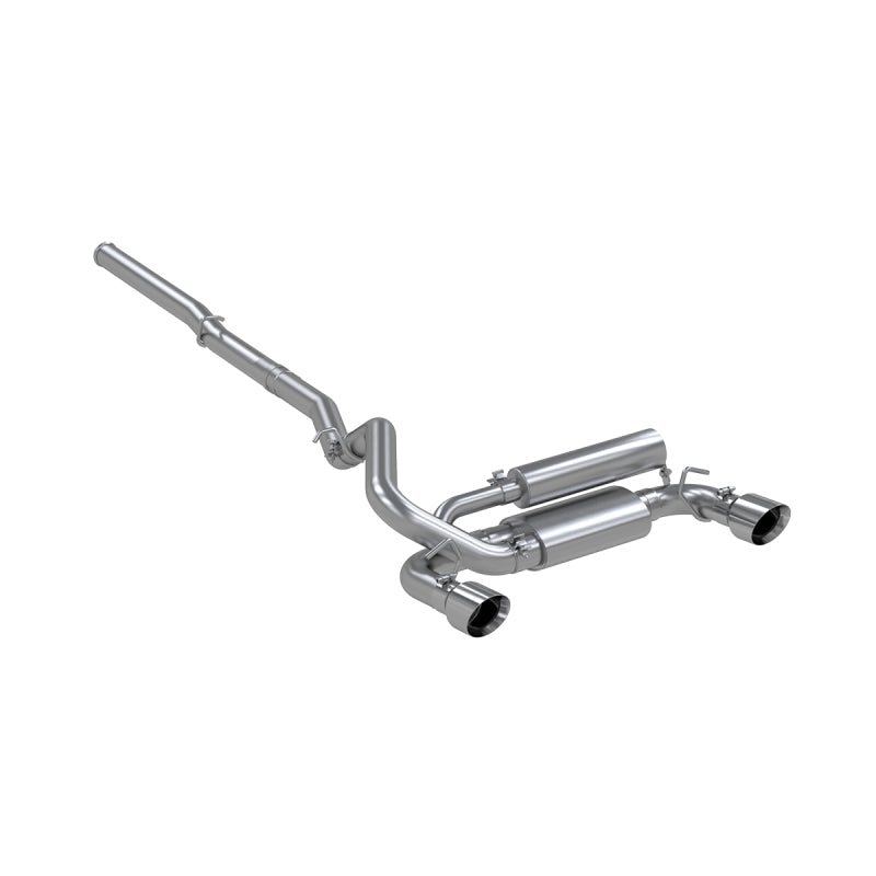 MBRP Catback MBRP 2016+ Ford Focus RS 3in Aluminized Dual Outlet Cat-Back Exhaust