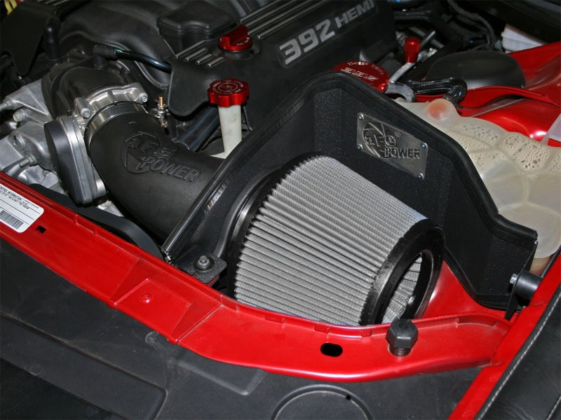 aFe Cold Air Intakes aFe MagnumFORCE Intake Stage-2 Pro DRY S 11-12 Dodge Challenger/Charger/Chrysler 300, SRT8 V8 6.4L