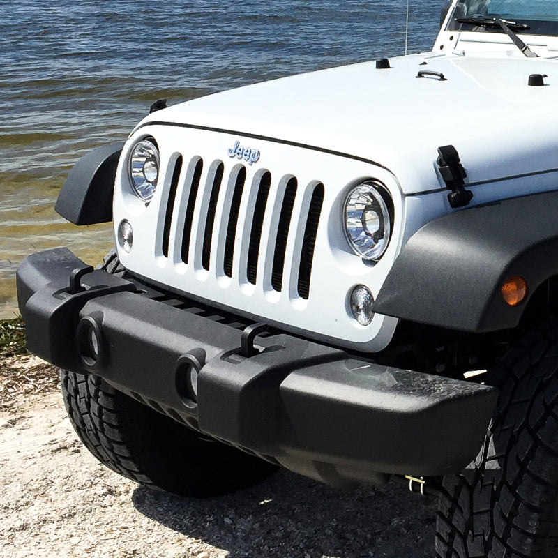 KC HiLiTES Headlights KC HiLiTES 07-18 Jeep JK (Not for Rubicon/Sahara) 7in. Gravity LED Pro DOT Headlight (Pair Pack Sys)