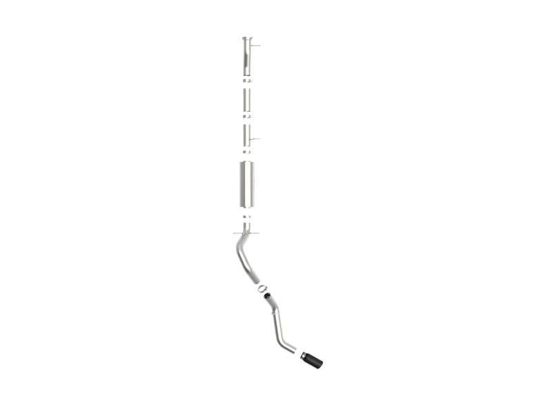aFe Catback aFe Apollo GT Series 3in 409SS Cat-Back Exhaust w/ Black Tip 2020 GM 2500/3500HD V8 6.6L L8T