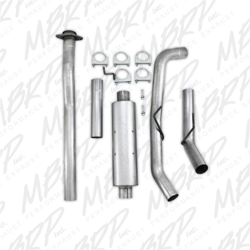 MBRP Catback MBRP 2011-2014 Ford F150 V6 EcoBoost 3in Cat Back Single Side AL P Series Exhaust