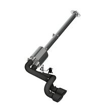 Load image into Gallery viewer, MBRP Catback MBRP 09-14 Ford F150 Pre-Axle 4.5in OD Tips Dual Outlet 3in Black Coated Cat Back Exhaust