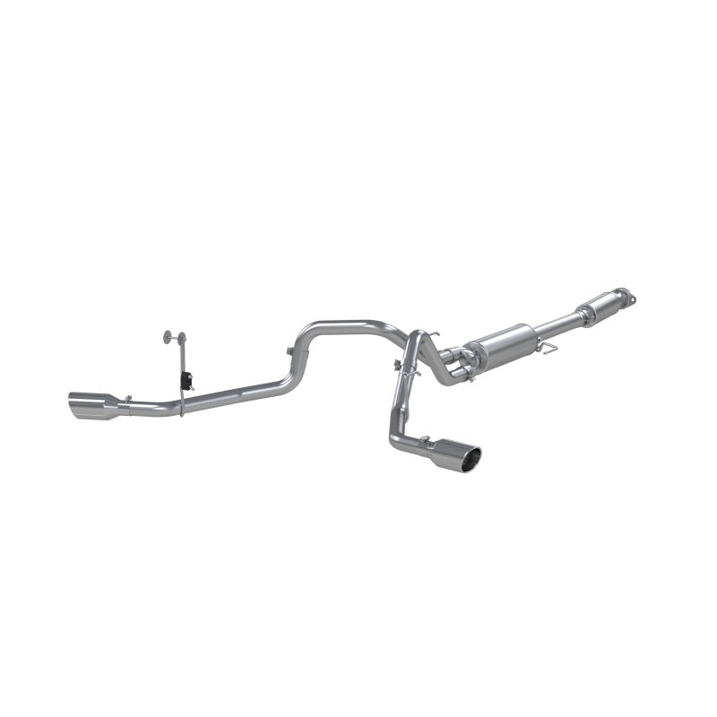 MBRP Catback MBRP 2021+ Ford F-150 5.0L/3.5L/ 2.7L Ecoboost 3in Cat Back 2.5in Dual Split Exit T409 Exhaust