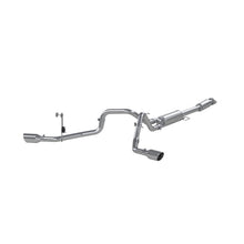 Load image into Gallery viewer, MBRP Catback MBRP 2021+ Ford F-150 5.0L/3.5L/ 2.7L Ecoboost 3in Cat Back 2.5in Dual Split Exit T409 Exhaust