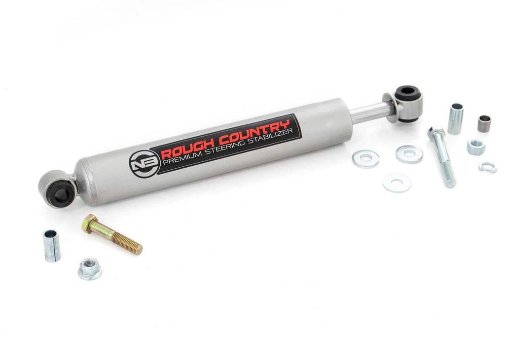 Rough Country Steering Stabilizer Steering Stabilizer Silverado/Sierra 2500HD/3500HD Rough Country - 8731130