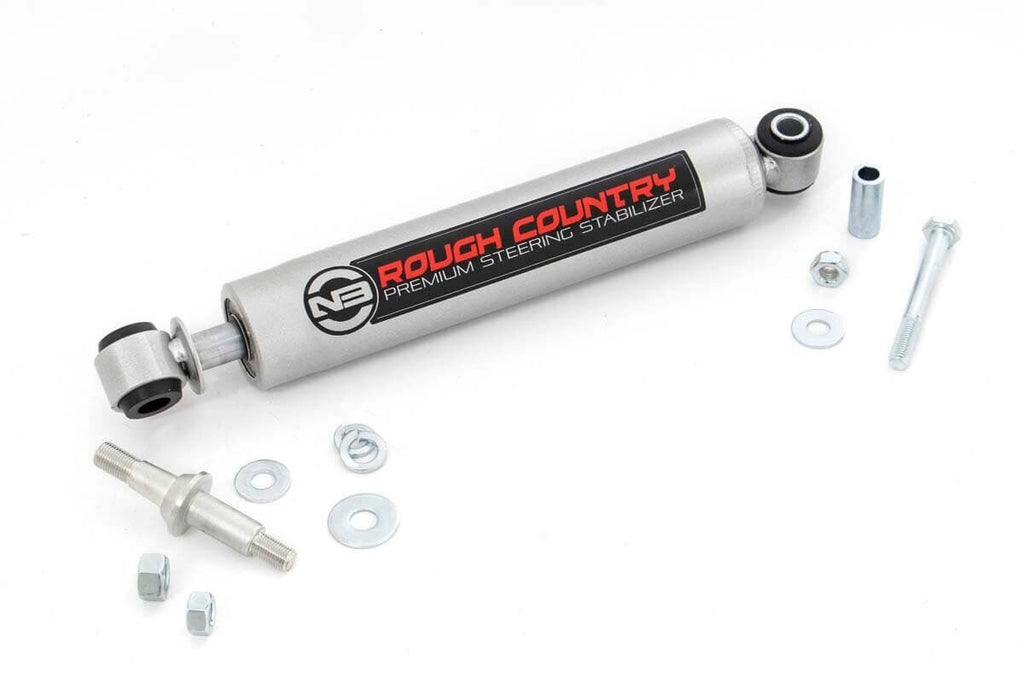 Rough Country Steering Stabilizer Jeep Steering Stabilizer TJ, YJ, WJ, ZJ, XJ Rough Country - 8731730