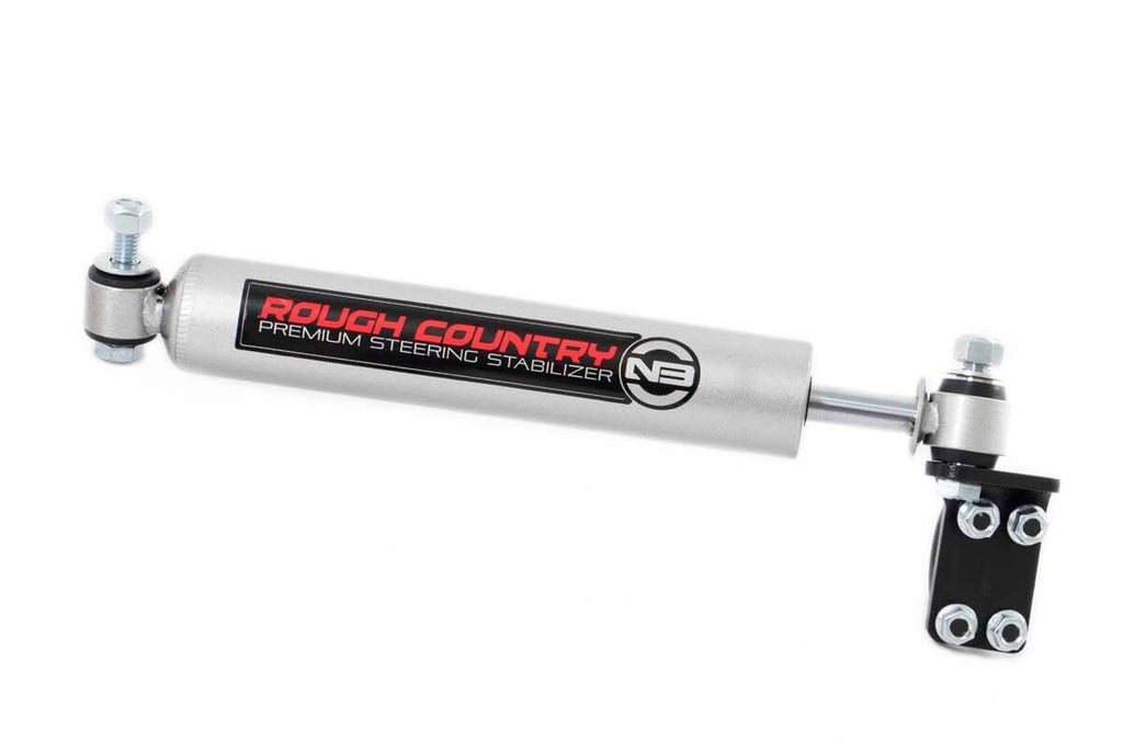Rough Country Steering Stabilizer Jeep N3 Dual Stabilizer Conversion Kit 07-18 Wrangler JK Rough Country - 8731830