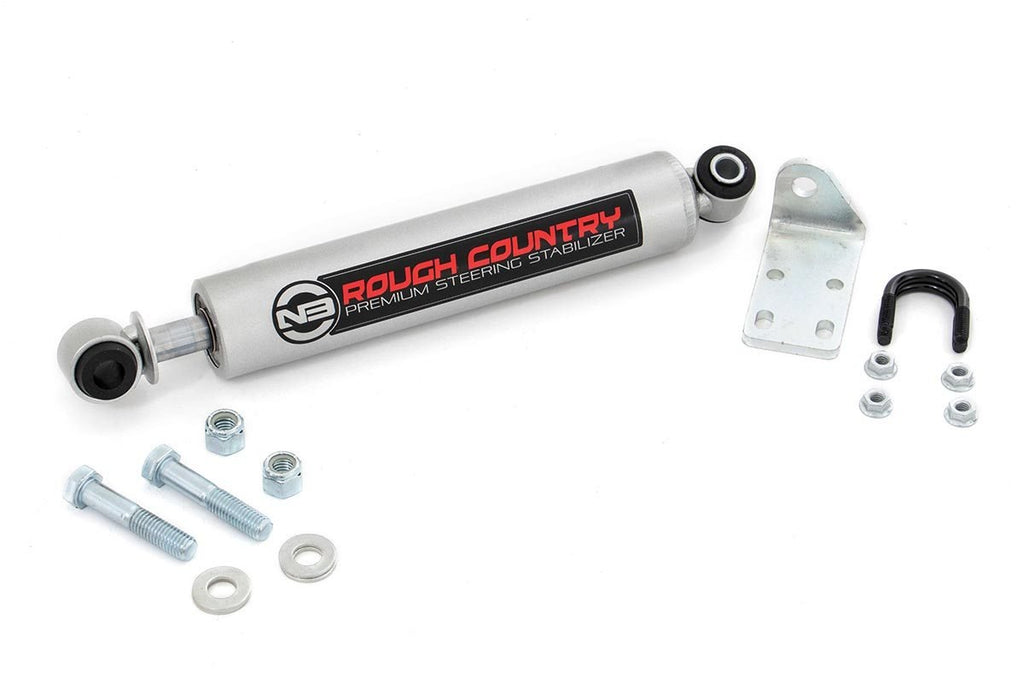 Rough Country Steering Stabilizer N3 Steering Stabilizer 02-06 Avalanche 1500 00-06 Suburban 1500/Tahoe/Yukon/Yukon XL 1500 99-06 4WD Silverado/Sierra 1500 Rough Country - 8732030
