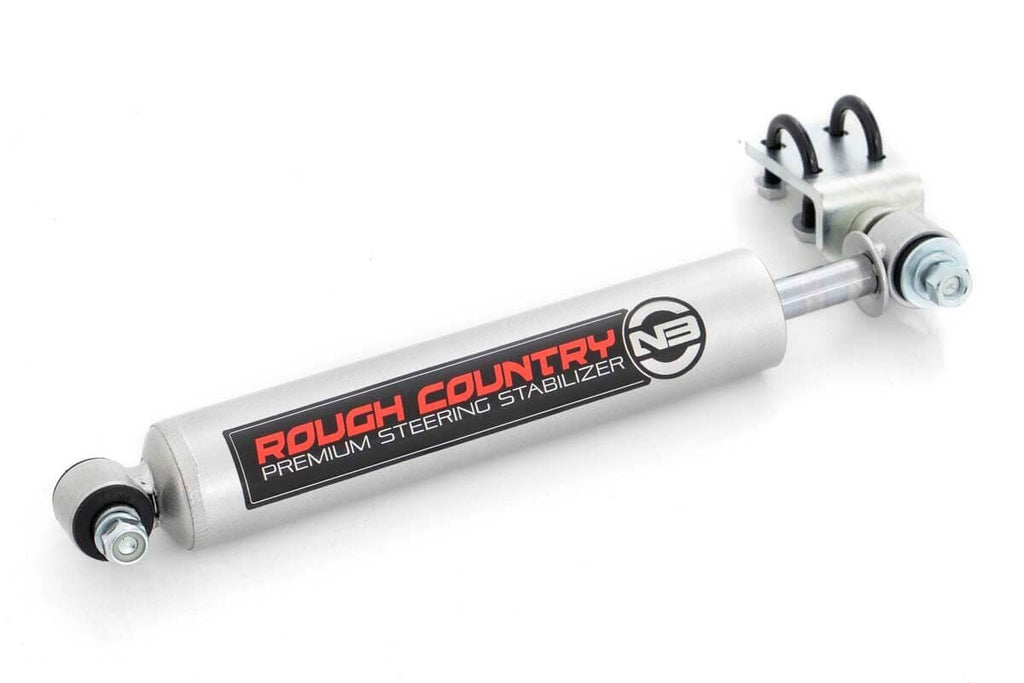 Rough Country Steering Stabilizer Steering Stabilizer 91-04 Sonoma 83-04 S10 Blazer 83-01 S15 Jimmy 82-04 S10 Pickup 82-90 S15 Pickup Rough Country - 8732430