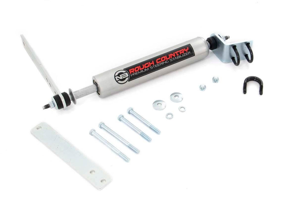 Rough Country Steering Stabilizer N3 Steering Stabilizer 80-96 F-150 Bronco Rough Country - 8734230