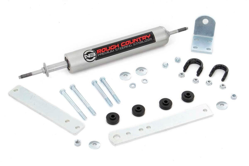 Rough Country Steering Stabilizer N3 Steering Stabilizer 80-96 F-150 Bronco Rough Country - 8734230