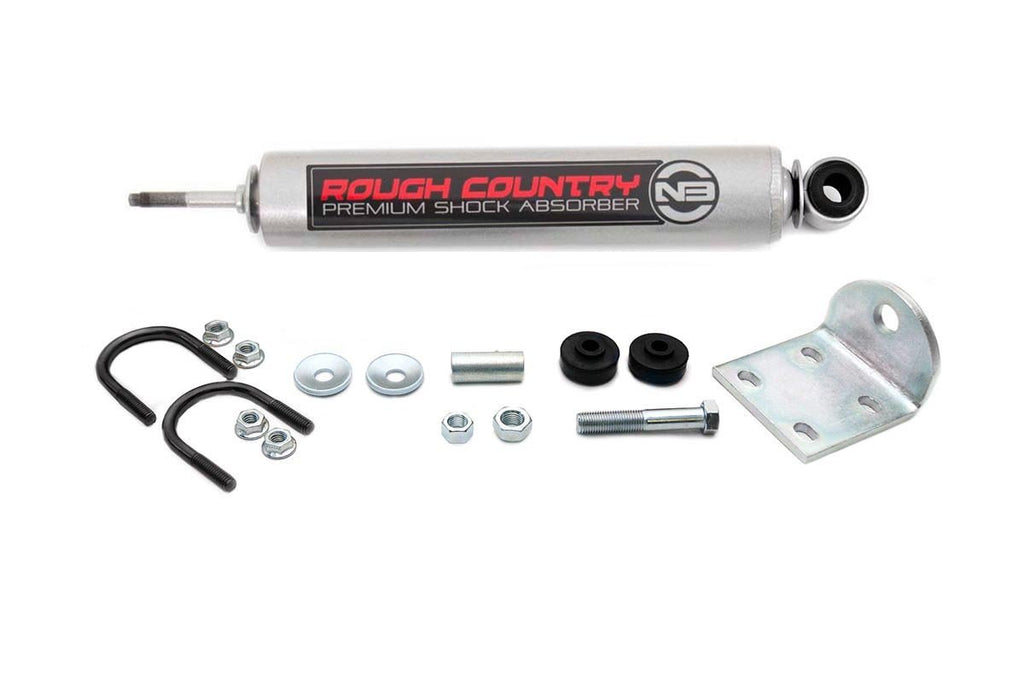 Rough Country Steering Stabilizer Ford Steering Stabilizer 00-05 Excursion 99-04 F-250/F-350 Super Duty Rough Country - 8748930