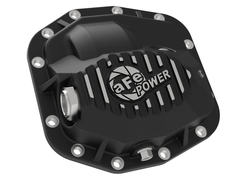 aFe Diff Covers aFe Pro Series Front Differential Cover Black 2018+ Jeep Wrangler (JL) V6 3.6L (Dana M186)