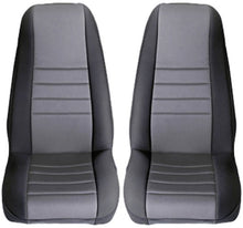 Load image into Gallery viewer, Rugged Ridge Seats Rugged Ridge Neoprene Front Seat Covers 97-02 Jeep Wrangler TJ