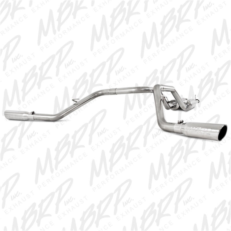 MBRP Catback MBRP 2009-2010 Toyota Tundra 5.7L EC-Std. & SB/CC-SB Cat Back Dual Split Side