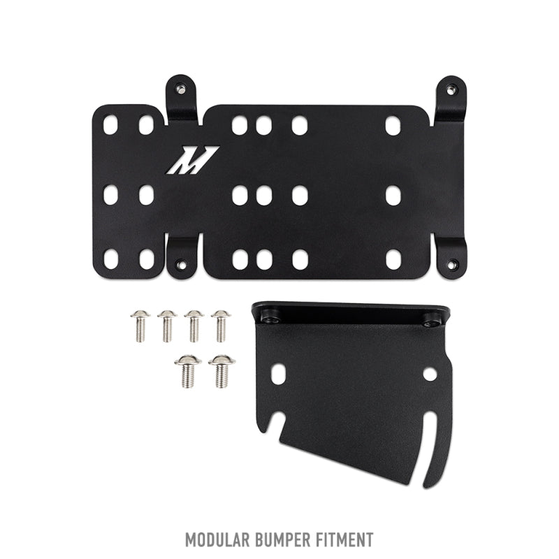 Mishimoto License Plate Relocation Mishimoto 2021+ Ford Bronco Modular Bumper License Plate Relocation