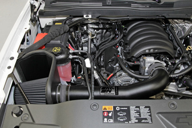 K&N Engineering Cold Air Intakes K&N 71 Series Performance Intake Kit - Chevrolet/GMC 14-15 Silverado/Sierra / 2015 Suburban/Yukon