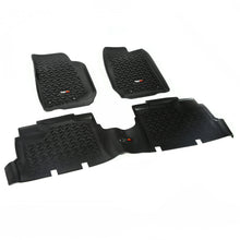 Load image into Gallery viewer, Rugged Ridge Floor Mats - Rubber Rugged Ridge Floor Liner Front/Rear Black 2007-2018 Jeep Wrangler JK 4 Dr