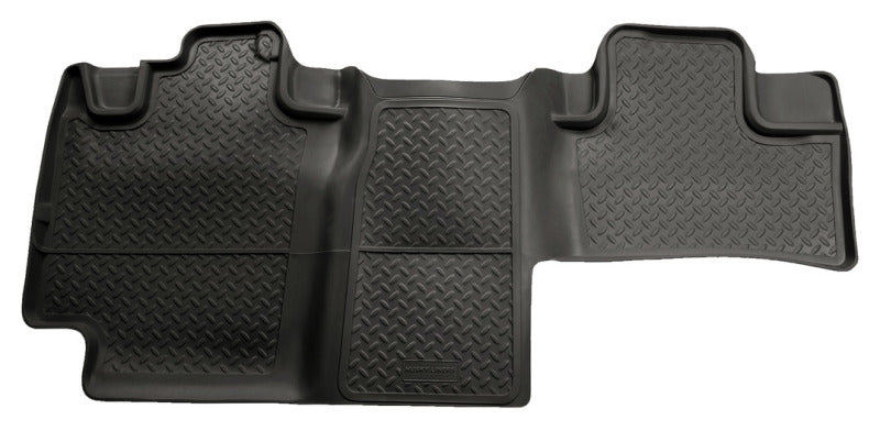 Husky Liners Floor Mats - Rubber Husky Liners 04 1/2-08 F-150 Super Cab Classic Style 2nd Row Black Floor Liners