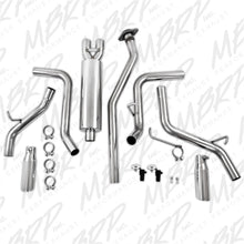 Load image into Gallery viewer, MBRP Catback MBRP 2003-2007 Chev/GMC 1500 Classic 4.8/5.3L EC/CC-SB Cat Back Dual Split Side
