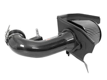 Load image into Gallery viewer, aFe Cold Air Intakes aFe 19-21 GM Trucks 5.3L/6.2L Track Series Carbon Fiber Cold Air Intake System W/ Pro Dry S Filters