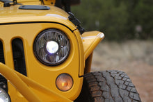 Load image into Gallery viewer, KC HiLiTES Headlights KC HiLiTES 07-18 Jeep JK (Not for Rubicon/Sahara) 7in. Gravity LED Pro DOT Headlight (Pair Pack Sys)