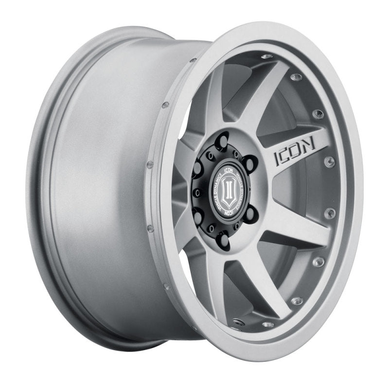 ICON Wheels - Cast ICON Rebound Pro 17x8.5 6x5.5 0mm Offset 4.75in BS 106.1mm Bore Titanium Wheel