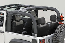 Load image into Gallery viewer, Rugged Ridge Roll Cage Components Rugged Ridge Roll Bar Cover Black Vinyl 07-18 Jeep Wrangler JK