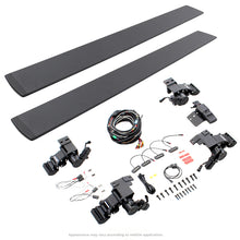 Load image into Gallery viewer, Go Rhino Running Boards Go Rhino 21-23 Ford Bronco 4dr E-BOARD E1 Electric Running Board Kit (No Drill) - Tex. Blk