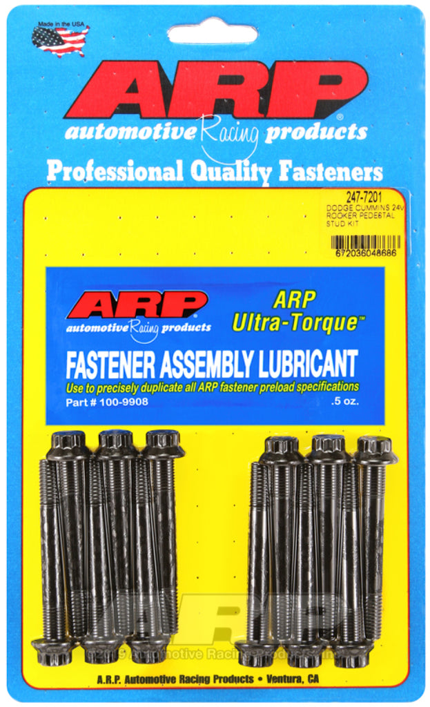 ARP Hardware Kits - Other ARP Dodge Cummins 24V Rocker Pedestal Rocker Stud Kit
