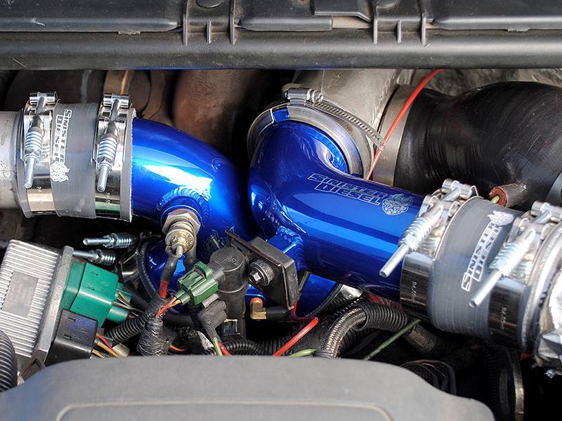 Sinister Diesel Intake Elbows Sinister Diesel 99.5-03 Ford 7.3L Powerstroke Intake Elbow