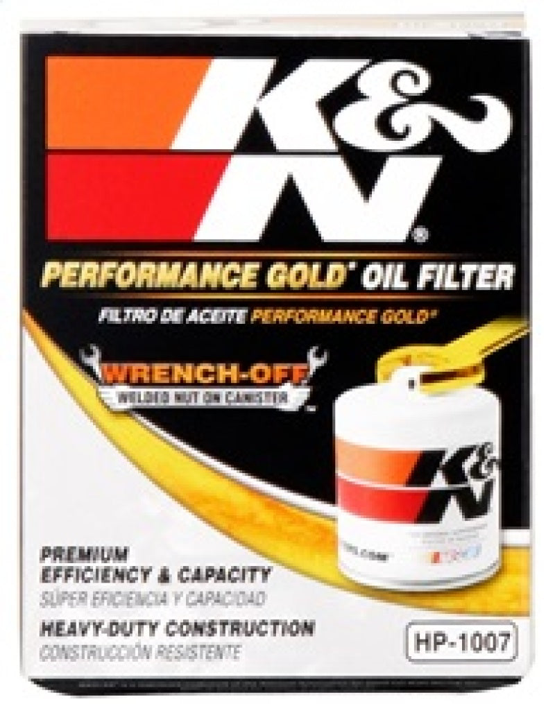 K&N Engineering Oil Filters K&N Buick / Chevrolet / Oldsmobile Performance Gold Oil Filter