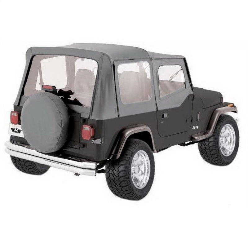 Rampage Soft Tops Rampage 1976-1983 Jeep CJ5 Complete Top - Grey Denim