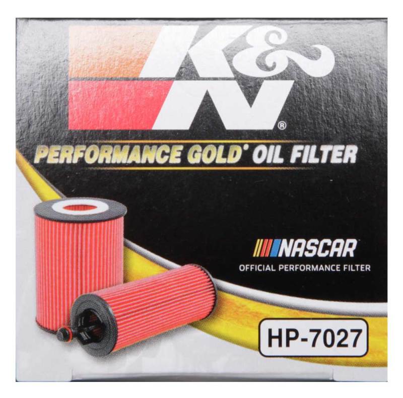 K&N Engineering Oil Filters K&N Performance Oil Filter for 09-19 GM 1.4L / 1.6L / 1.8L w/ Hengst Filter Housing