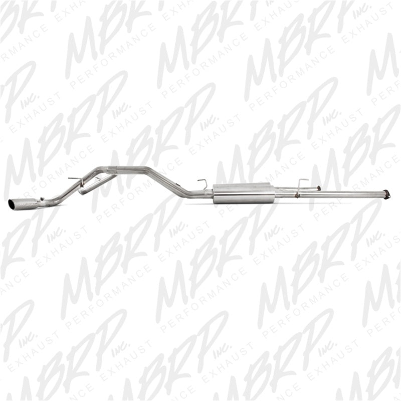 MBRP Catback MBRP 2009-2010 Toyota Tundra 5.7L EC-Std. & SB/CC-SB Cat Back Dual Split Side