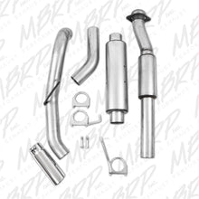 Load image into Gallery viewer, MBRP Catback MBRP 11-13 Ford F150 SVT Raptor 6.2L EC-SB/CC-SB 3.5in Cat Back Single Exit Alum Exhaust System