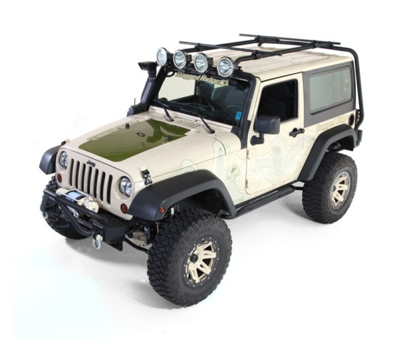 Rugged Ridge Roof Rack Rugged Ridge Roof Rack 07-18 Jeep 2-Door Jeep Wrangler