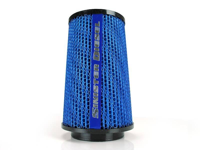 Sinister Diesel Cold Air Intakes Sinister Diesel 4in ID 10in Tall Replacement Air Filter