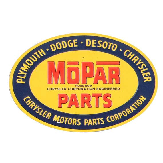 Offroad Trading Company MOPAR PARTS EMBOSSED TIN MAGNET