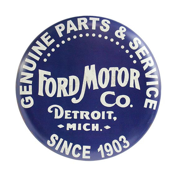 Offroad Trading Company FORD VINTAGE LOGO BUTTON SIGN