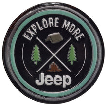 Load image into Gallery viewer, Offroad Trading Company JEEP EXPLORE MORE EMBOSSED TIN MAGNET