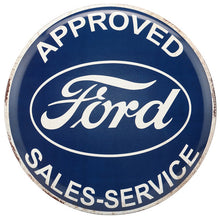 Load image into Gallery viewer, Offroad Trading Company FORD HIGH GLOSS TIN BUTTON SIGN
