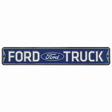 Load image into Gallery viewer, Offroad Trading Company FORD TRUCK EMBOSSED TIN STREET SIGN