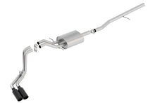 Load image into Gallery viewer, Borla Catback Borla S-Type Cat-Back 14-15 Sierra 1500 Std Bed/CC Short Bed 143.5in WB Side Exit Exhaust Black Tips