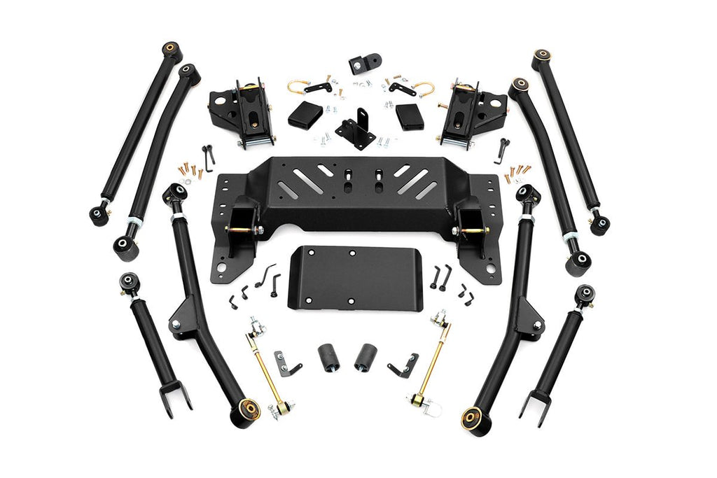 Rough Country Long Arm Upgrade Kits 4 Inch Jeep Long Arm Upgrade Kit 93-98 Grand Cherokee ZJ Rough Country - 90200U