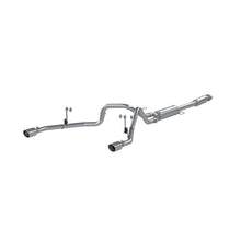 Load image into Gallery viewer, MBRP Catback MBRP 2021+ F-150 2.7L/ 3.5L Ecoboost, 5.0L 3in Cat Back 2.5in Dual Split Rear