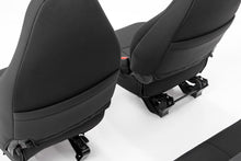 Load image into Gallery viewer, Rough Country Seat Cover Jeep Neoprene Seat Cover Set Black 97-02 Wrangler TJ Rough Country - 91000